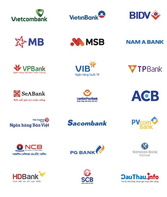 list bank support vietqr